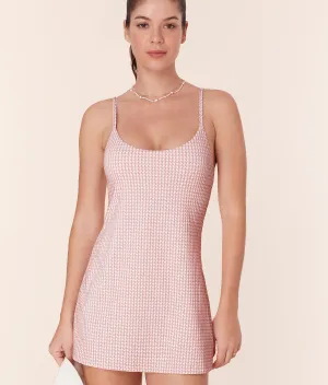 The Amalfi Swim Dress - Houndstooth - Koi - Classic