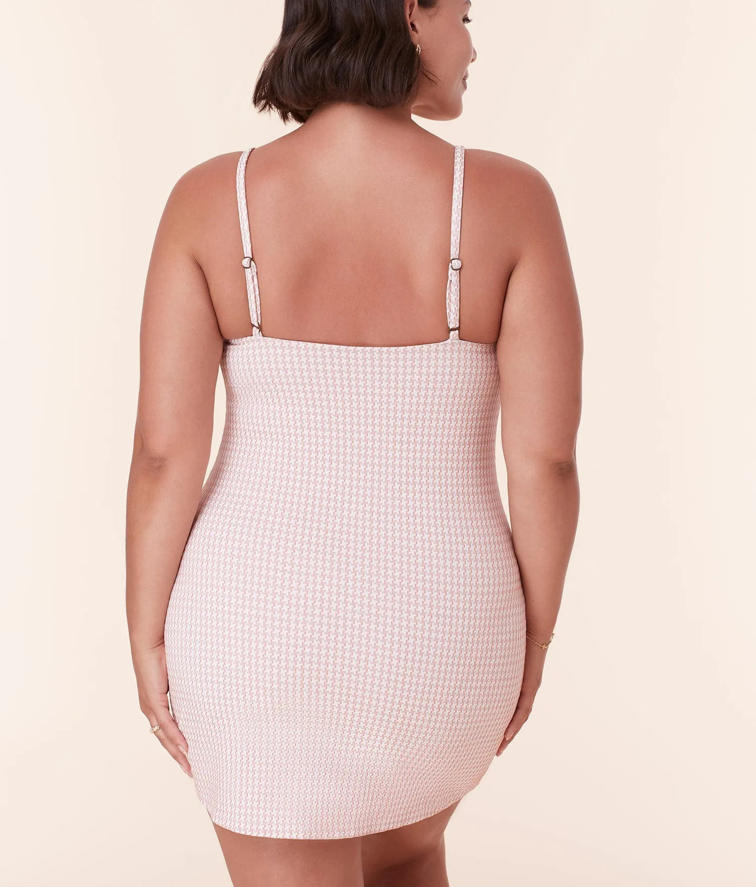 The Amalfi Swim Dress - Houndstooth - Koi - Classic