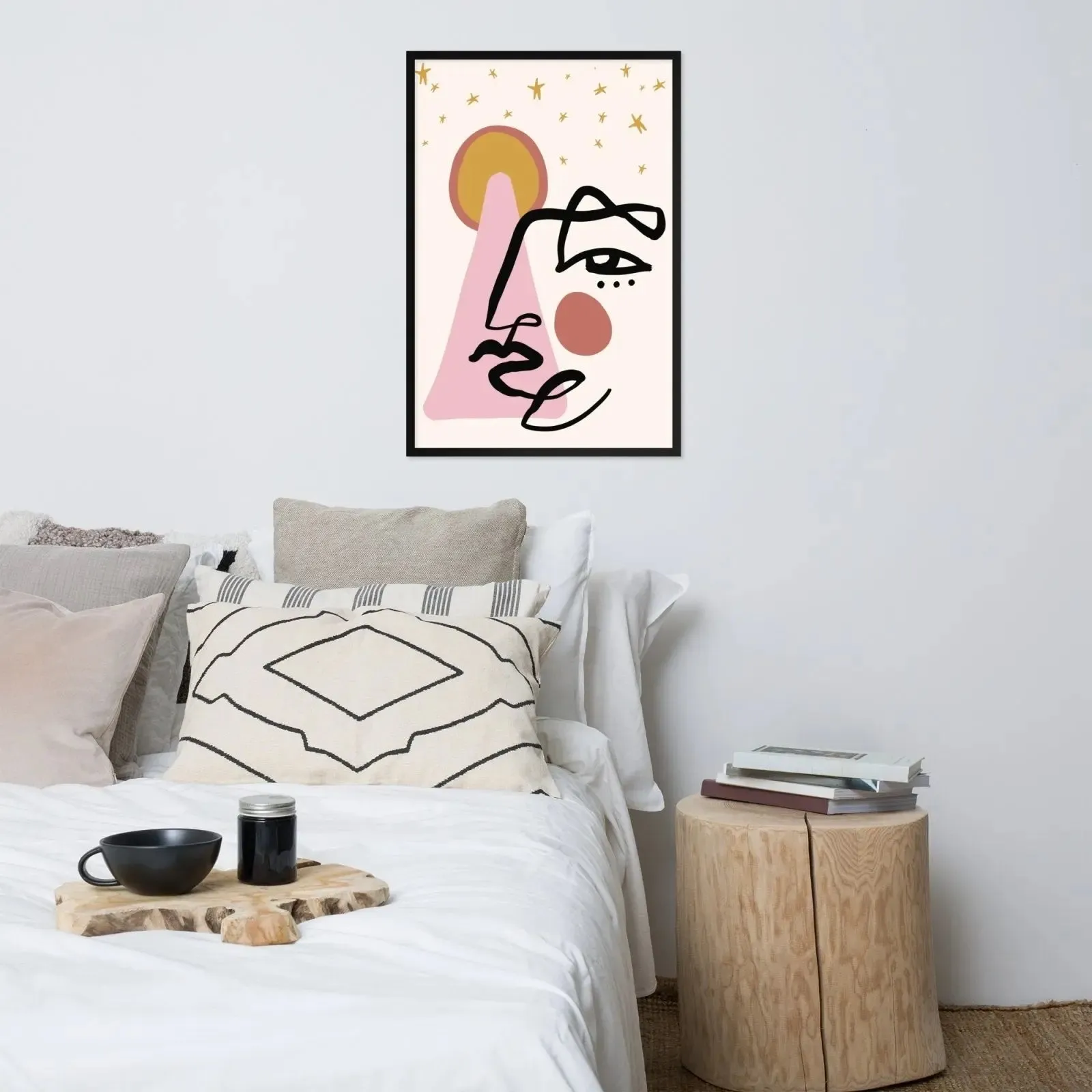 The Egyptian – Matisse-Inspired Abstract Framed Poster