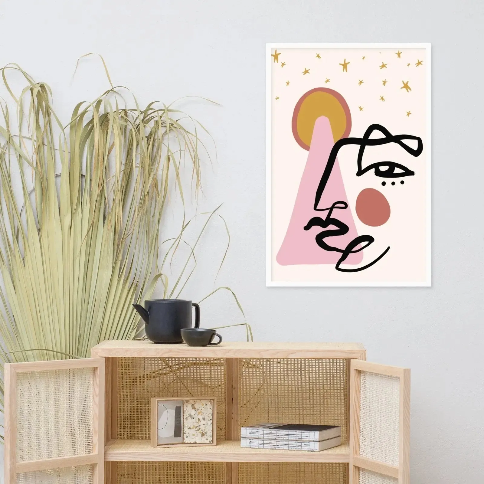 The Egyptian – Matisse-Inspired Abstract Framed Poster