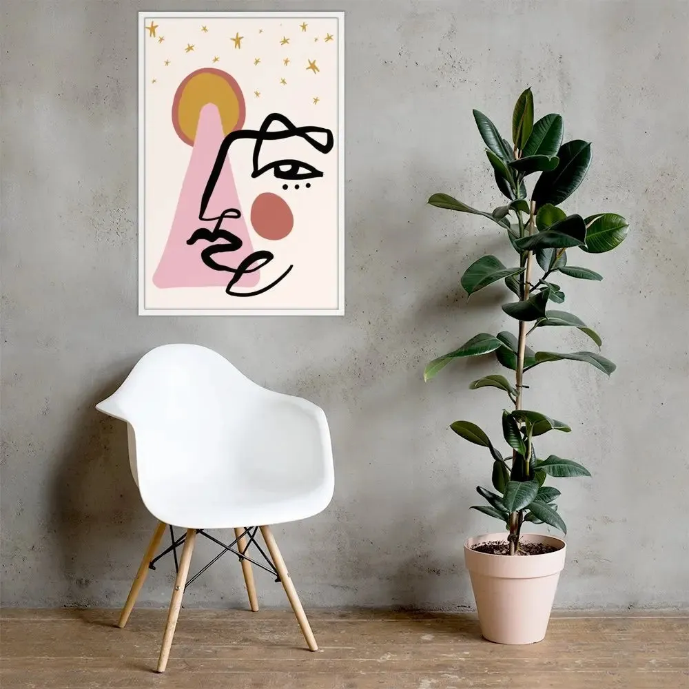 The Egyptian – Matisse-Inspired Abstract Framed Poster