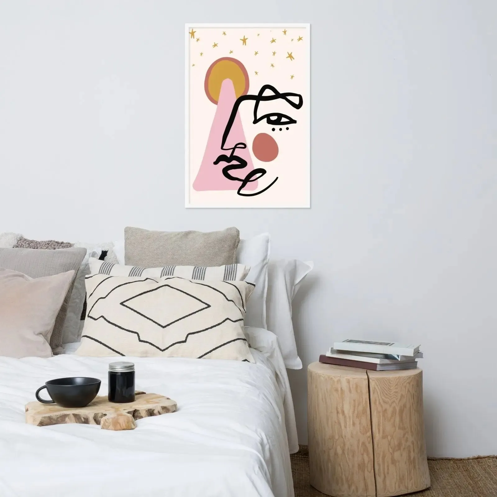 The Egyptian – Matisse-Inspired Abstract Framed Poster