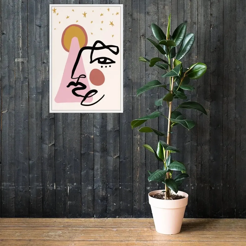 The Egyptian – Matisse-Inspired Abstract Framed Poster