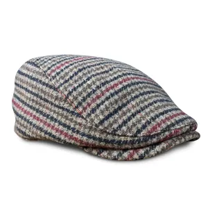 The Hound Boston Scally Cap - Brown Houndstooth