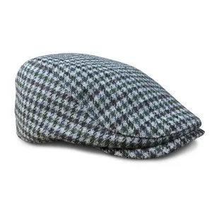 The Hound Boston Scally Cap - Grey Houndstooth