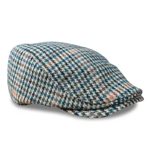 The Hound Boston Scally Cap - Tan Houndstooth