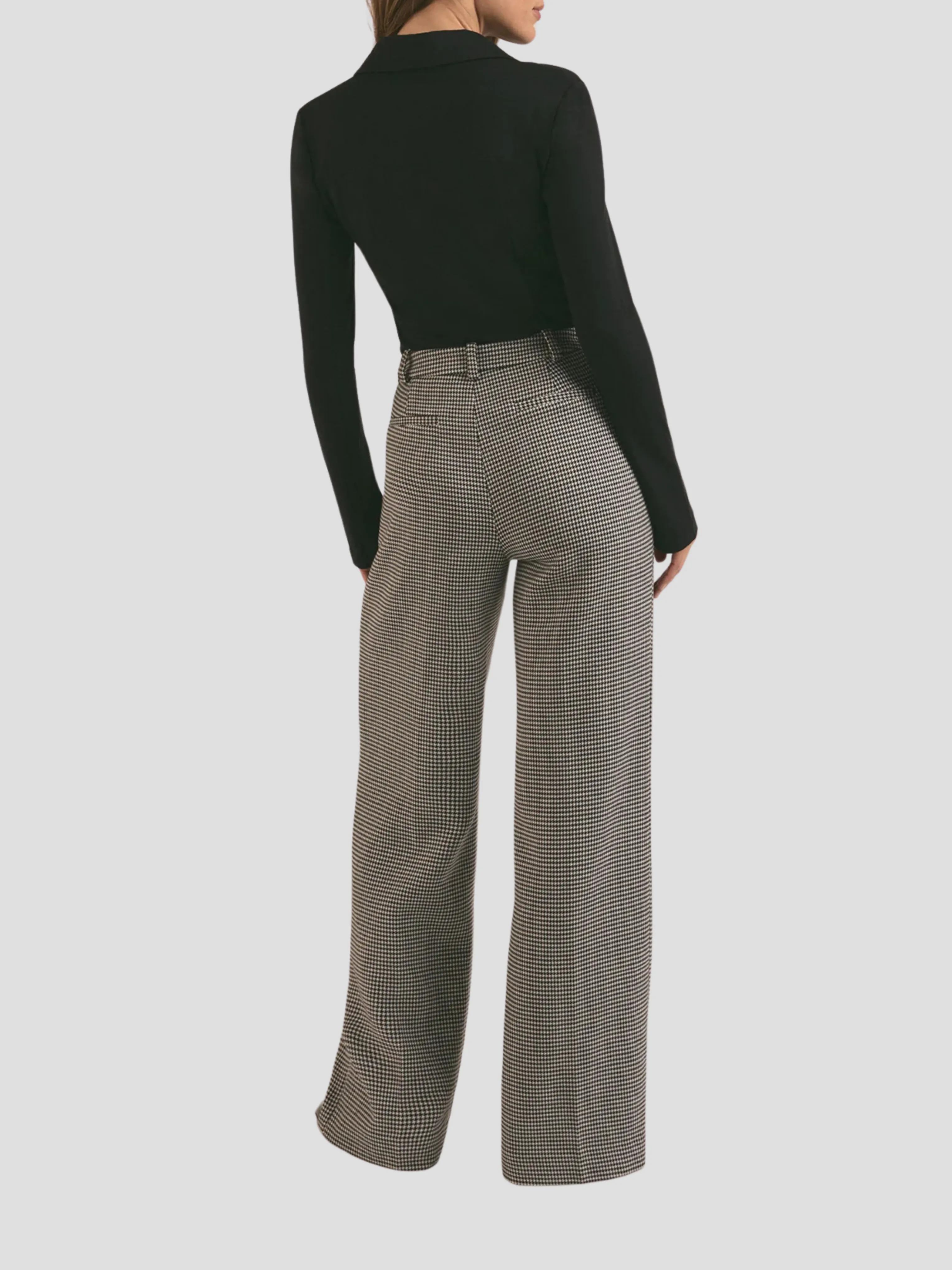 The Low Favorite Pant in Houndstooth