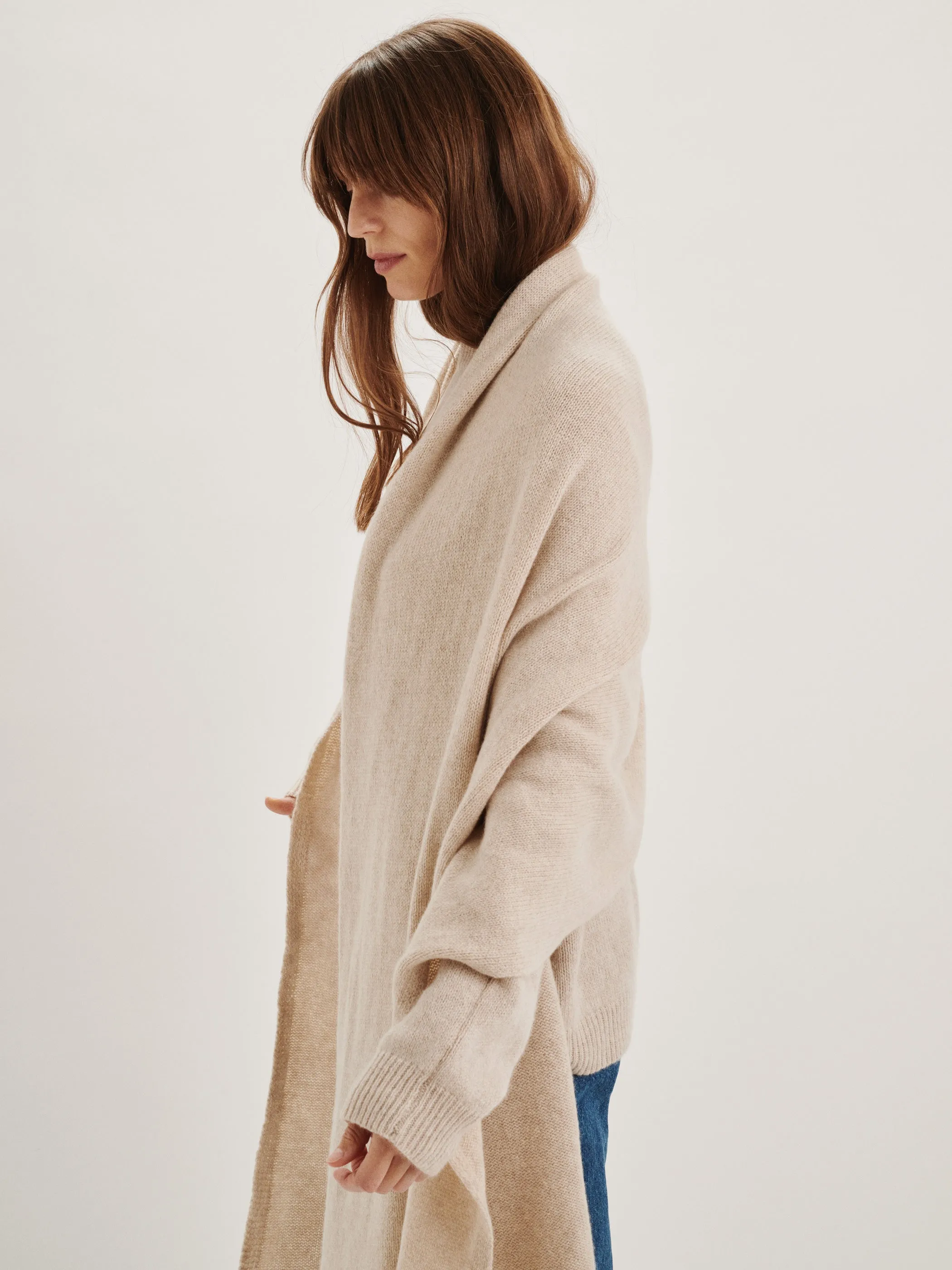 The Shpresa Scarf in Cashmere