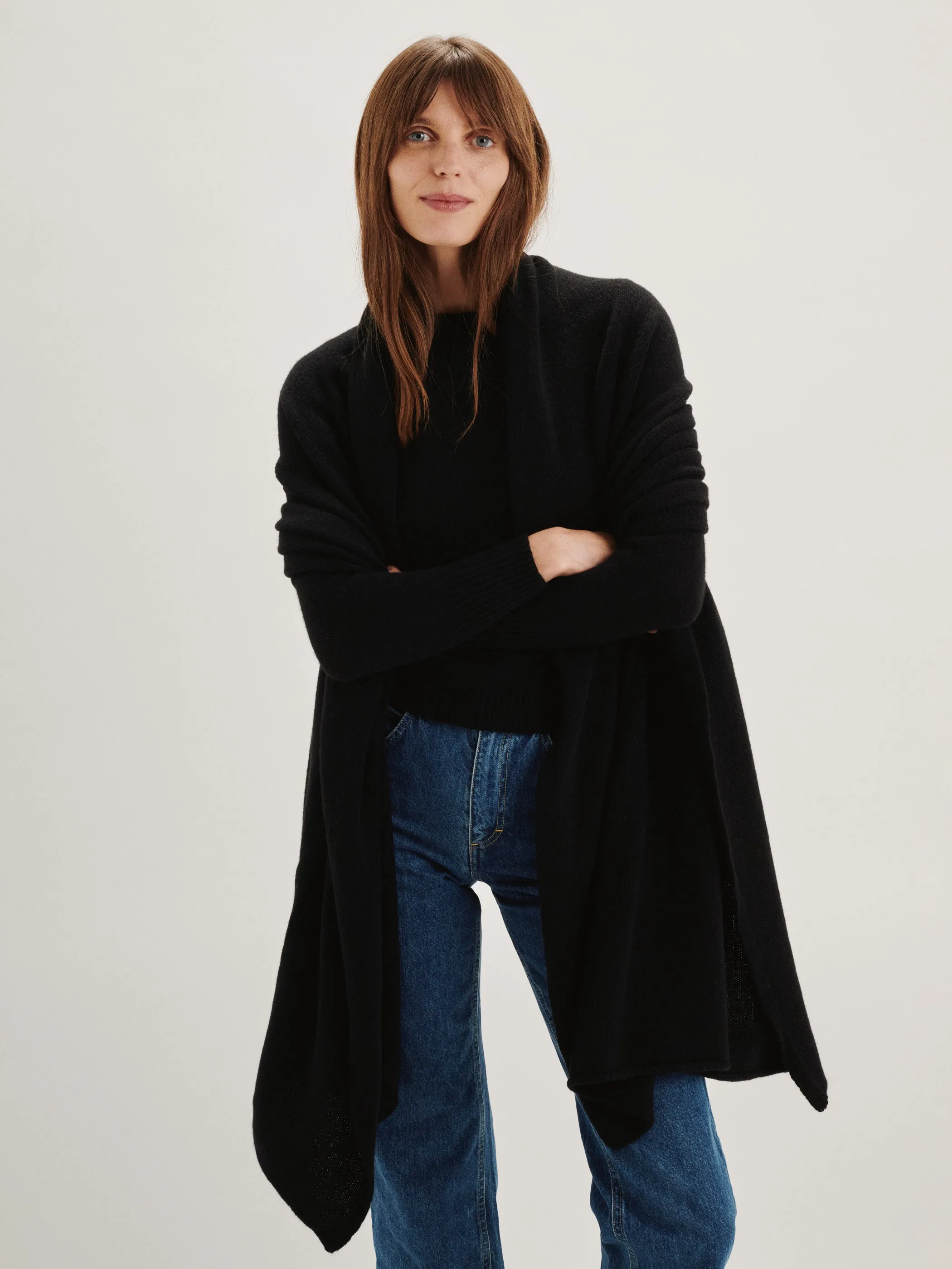 The Shpresa Scarf in Cashmere