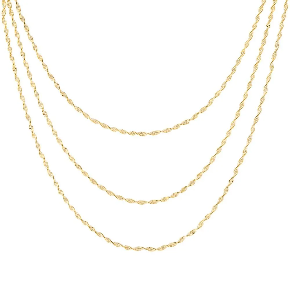 Twisted Herringbone Necklace