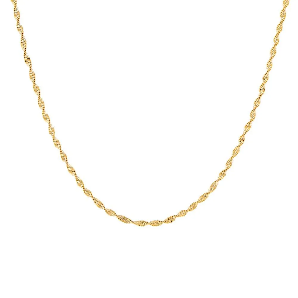 Twisted Herringbone Necklace