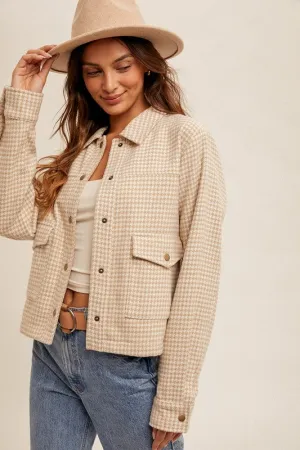 Uptown Crop Shacket