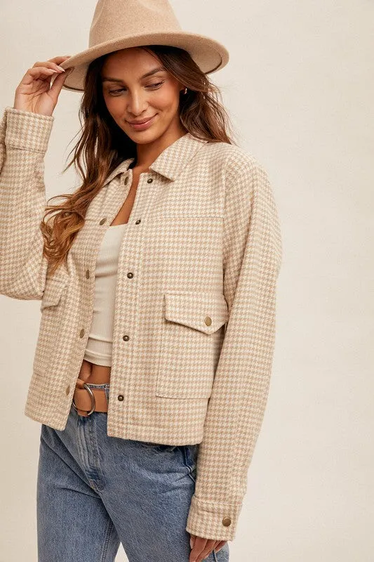 Uptown Crop Shacket