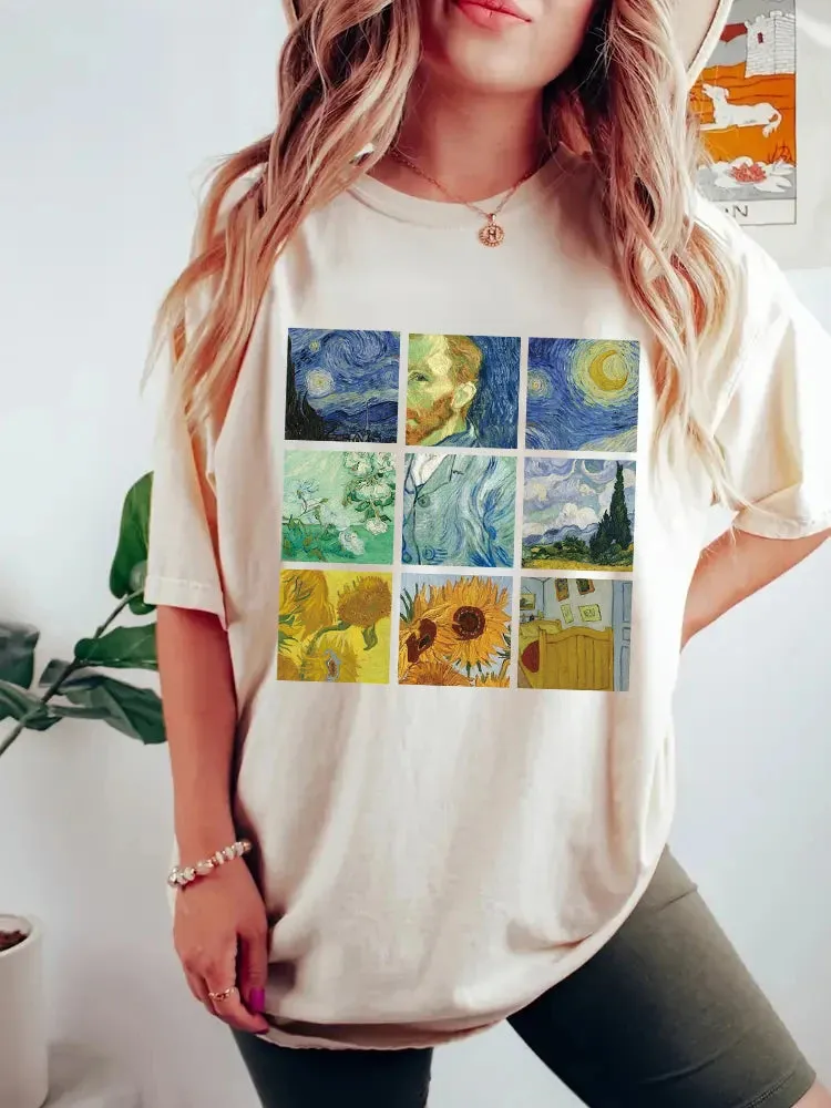 Van Gogh Artwork Collage Tee