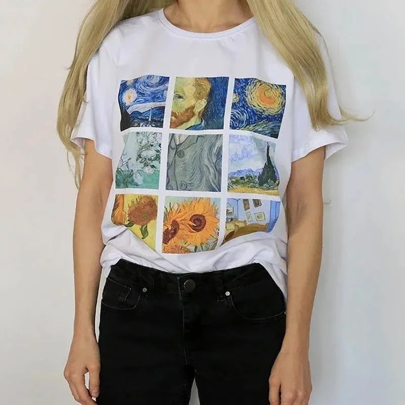 Van Gogh Artwork Collage Tee