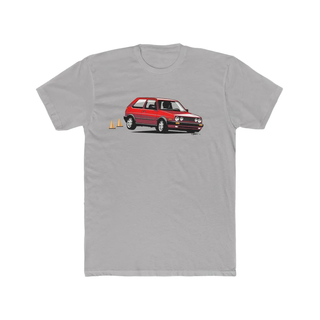 VW GTI "Wheels Up" T-Shirt - Red