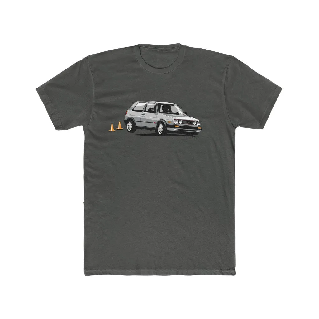 VW GTI "Wheels Up" T-Shirt - Silver