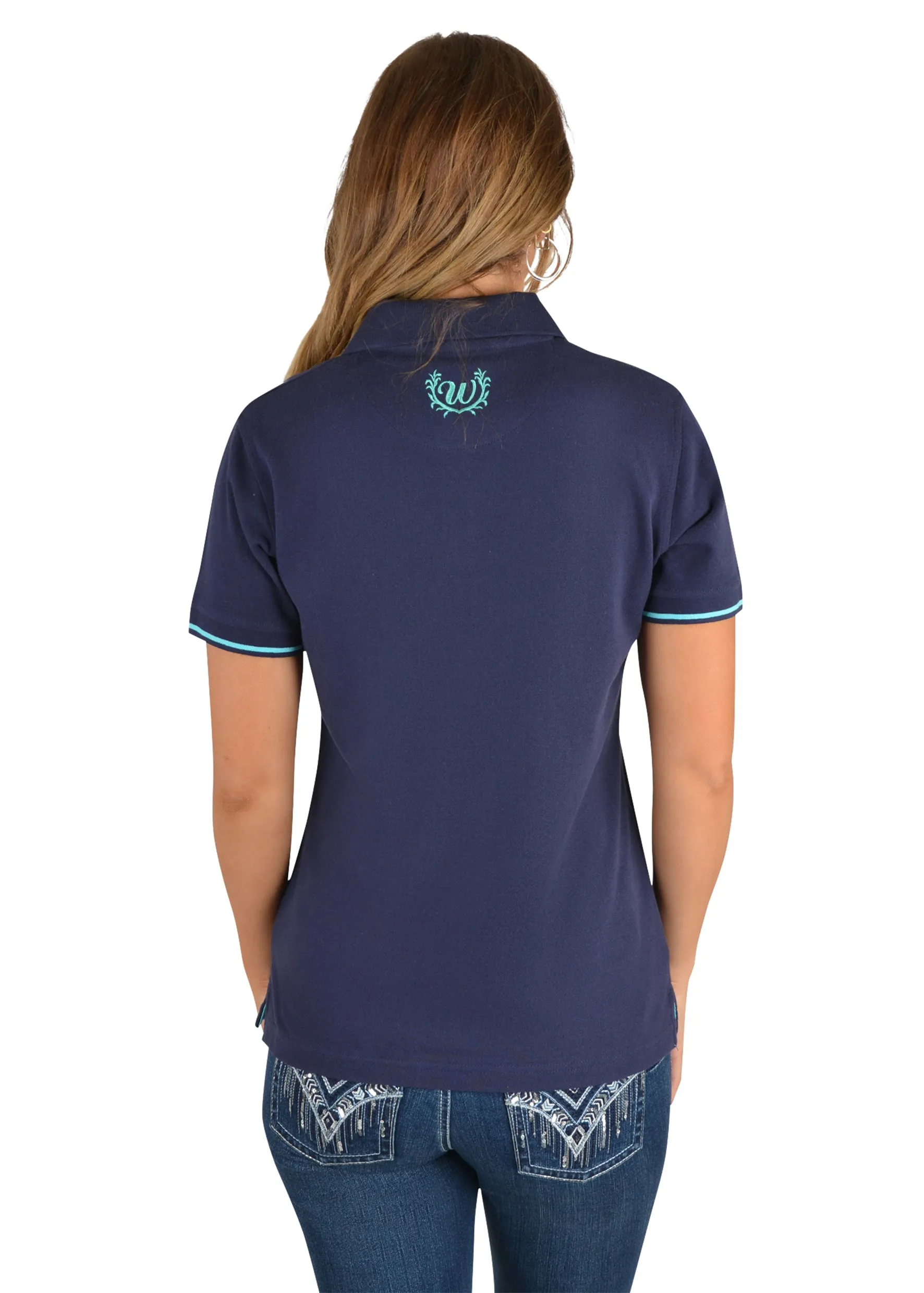 Wrangler Women's Thelma Polo - Navy