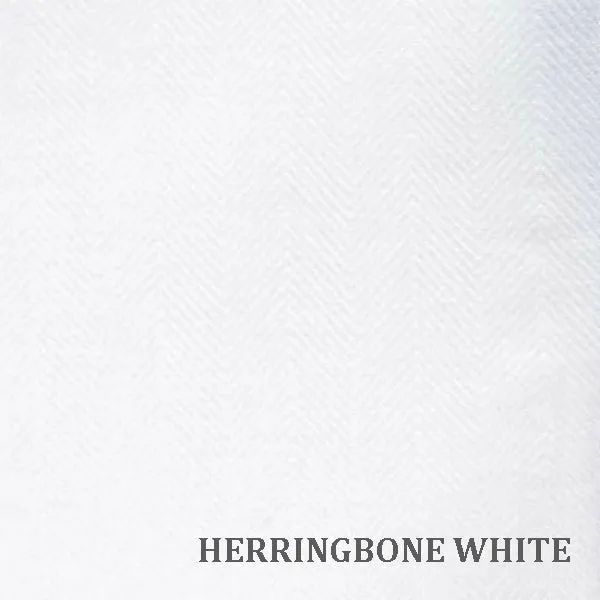 Zebra Herringbone Linen Tablecloths