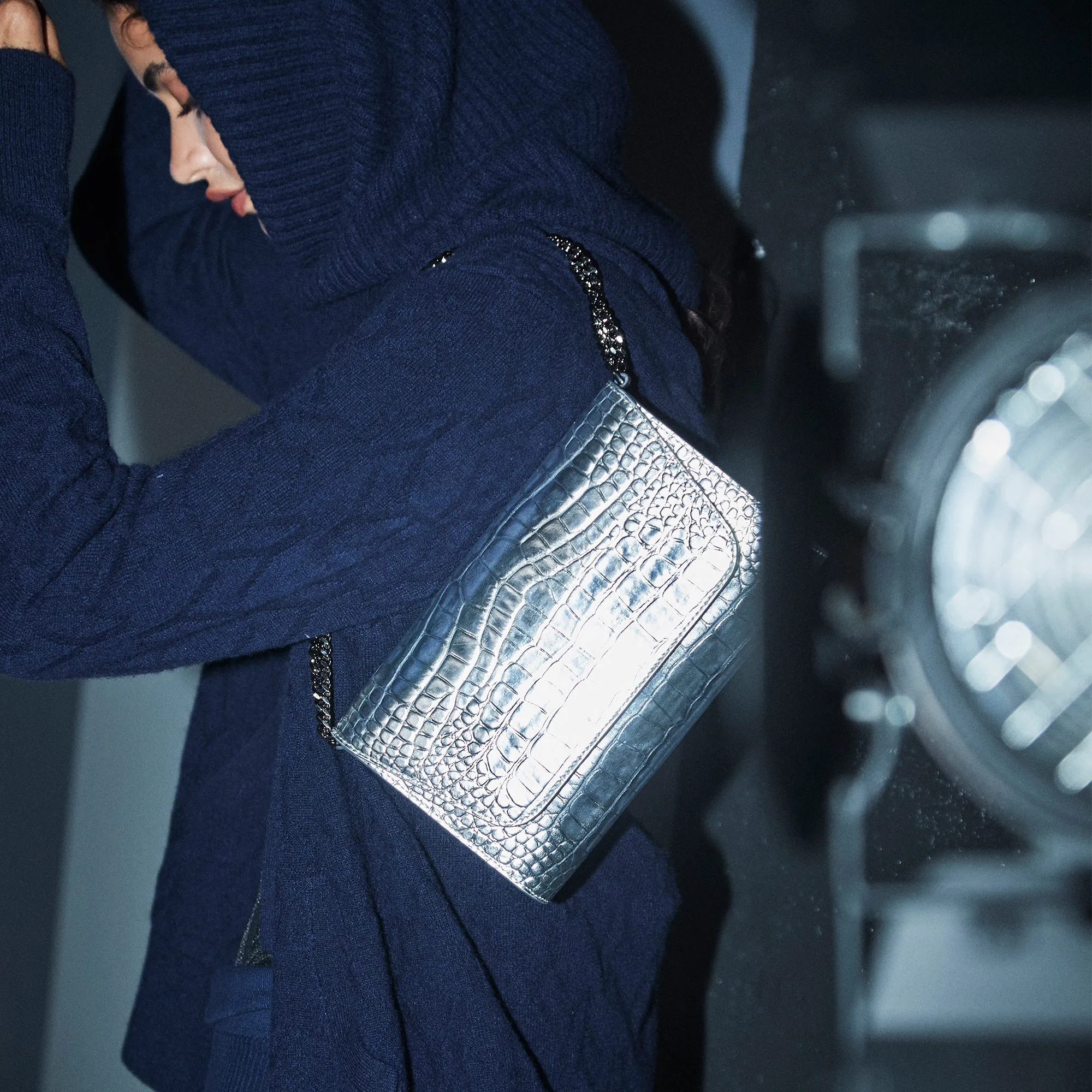Zip Hoodie Navy YY Logomania