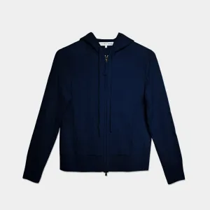Zip Hoodie Navy YY Logomania